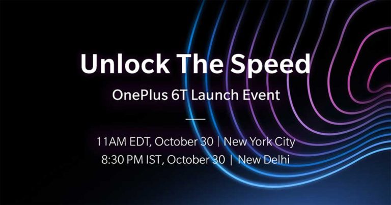 Read more about the article OnePlus 6T 确定在10月30日发布