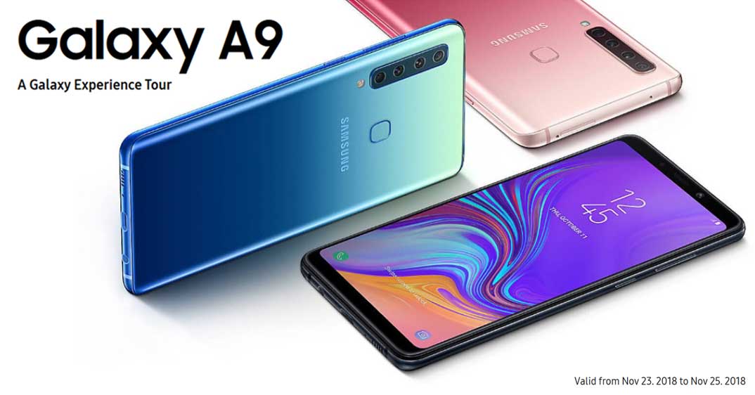 Read more about the article Samsung Galaxy A9售价出炉，为期三天活动邀您到场体验首部4×镜头手机的乐趣