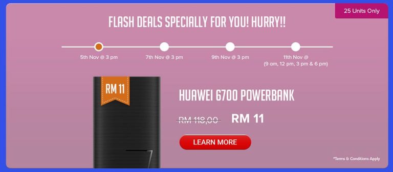 【双十一2018】Huawei双11推出多项促销让你满载而归 5