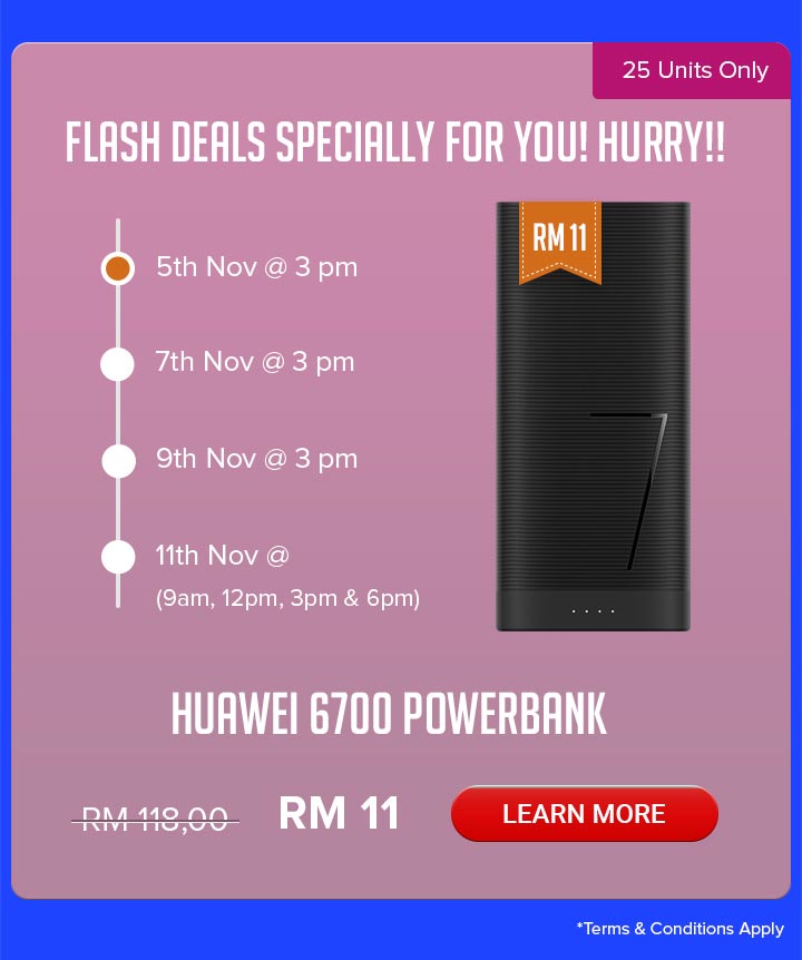 【双十一2018】Huawei双11推出多项促销让你满载而归 6