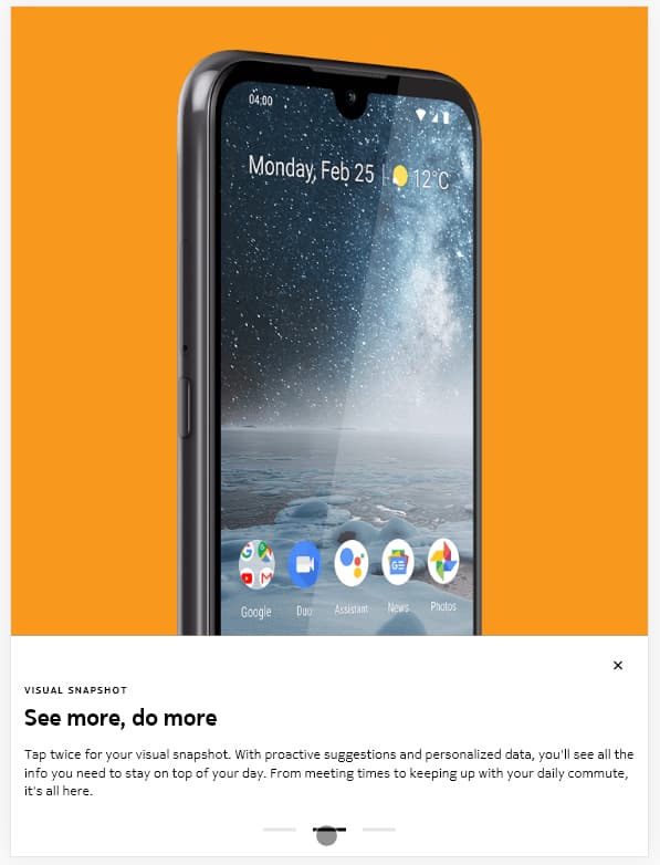 Nokia 4.2带有独立的Google Assistant按键