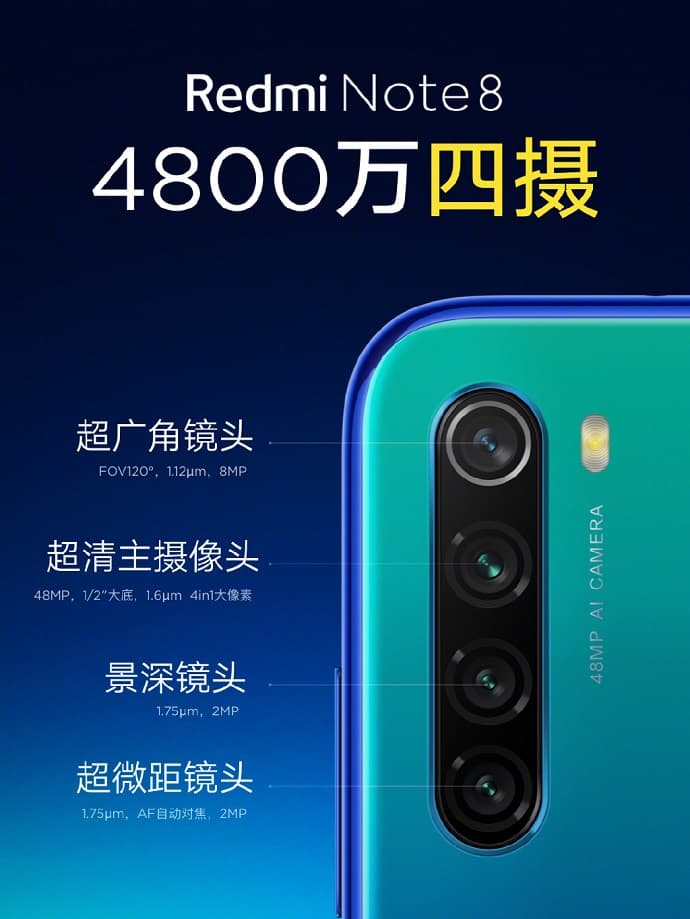 Redmi Note 8 相机