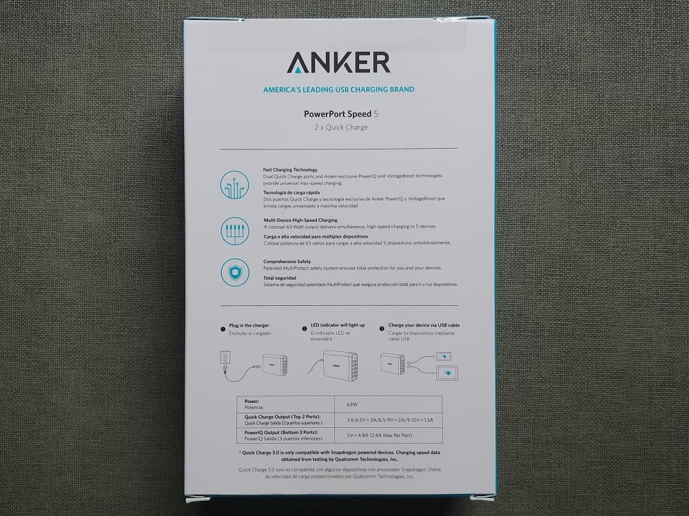 Anker PowerPort Speed 5