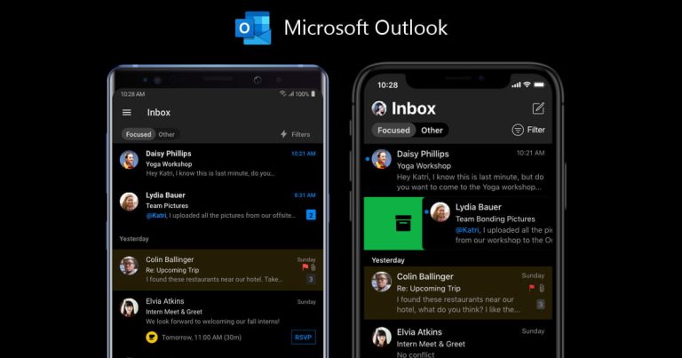 Read more about the article Microsoft 正式为 Outlook 应用程序加入深色模式，未来扩展至 Office 365 套件