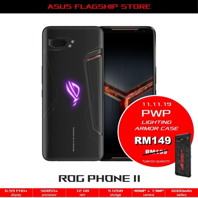 Asus ROG Phone II Lazada 11.11.2019 Promotion