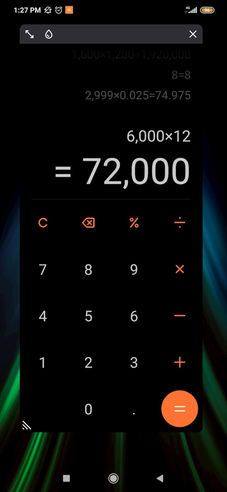 MIUI 11 悬浮计算机