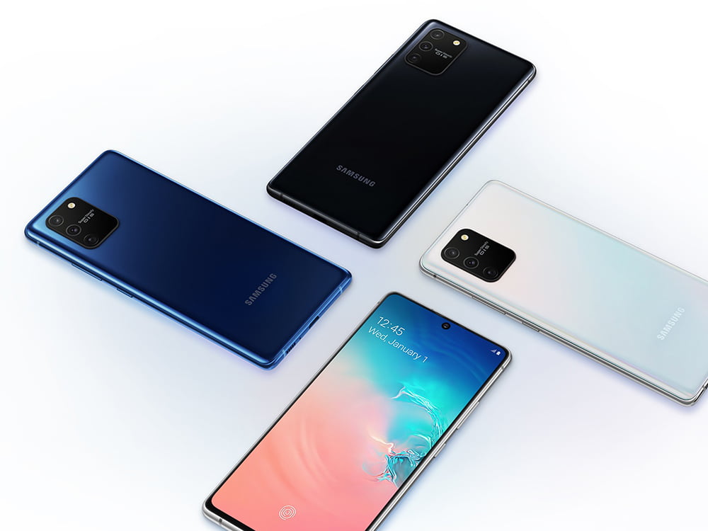 Samsung Galaxy S10 Lite 配色
