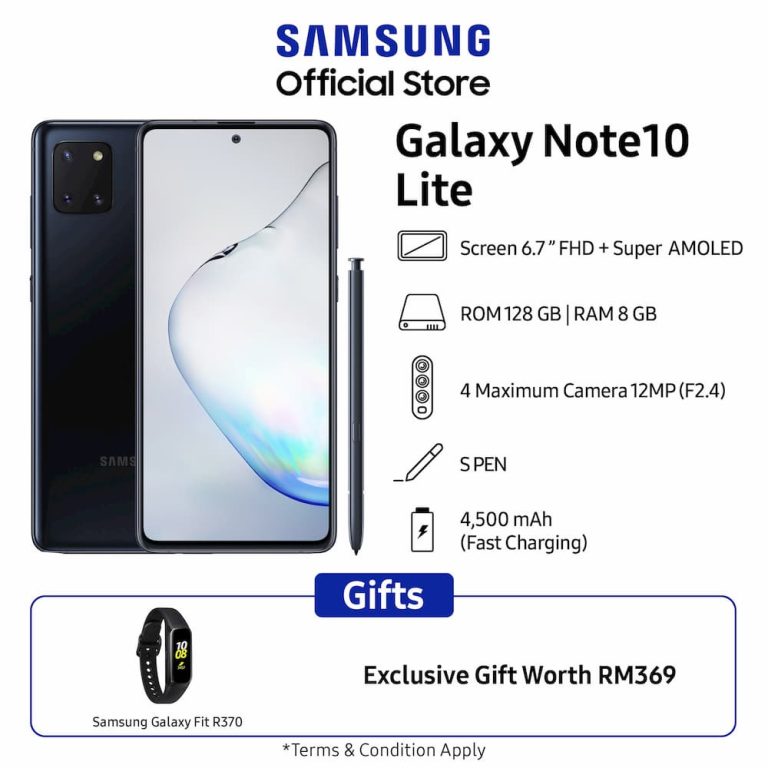 Samsung Galaxy Note10 Lite Pre-order Promotion