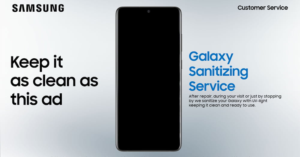 You are currently viewing Samsung 推 Galaxy Sanitizing 服务，免费为所有智能手机进行消毒洁净