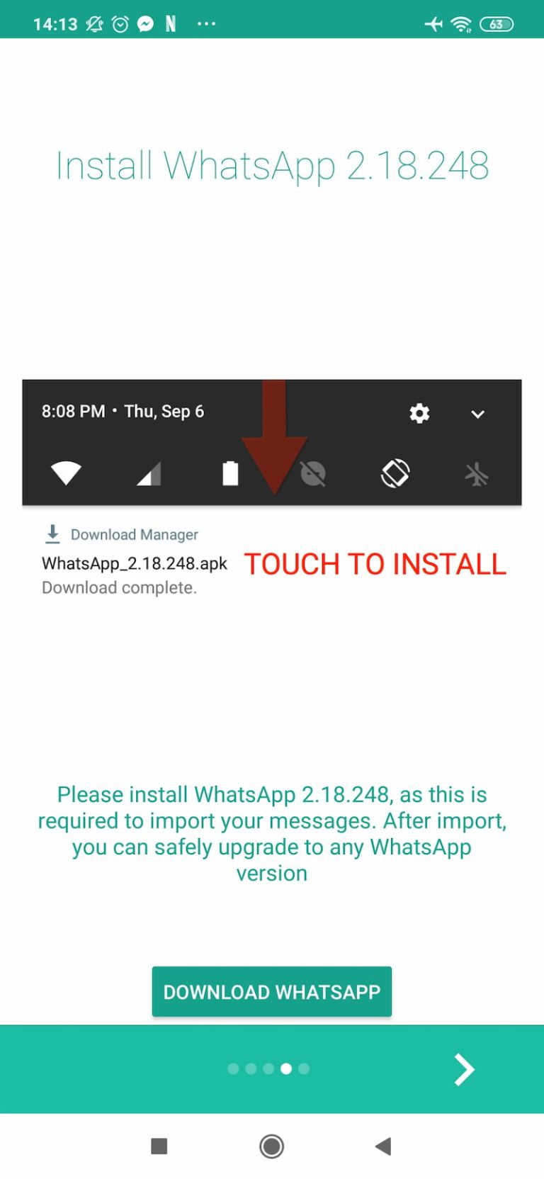如何利用 WazzapMigrator 将 WhatsApp 聊天记录从 iPhone 迁移到 Android 手机 21