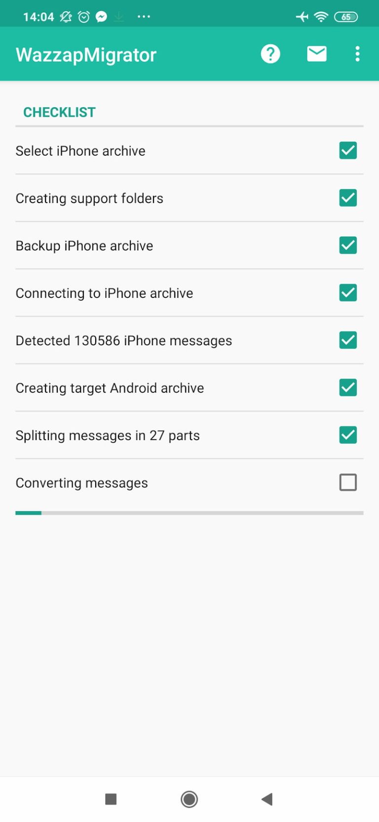 如何利用 WazzapMigrator 将 WhatsApp 聊天记录从 iPhone 迁移到 Android 手机 16