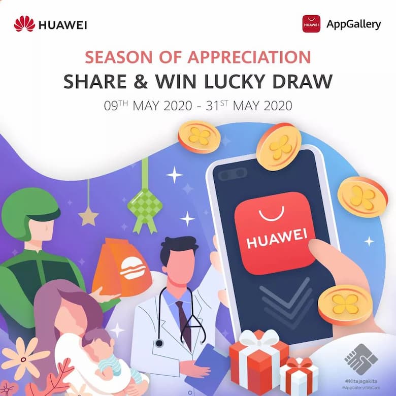 Huawei AppGallery 开斋节特别活动:50% In-App Purchase 回扣,还能捐助慈善团体! 2