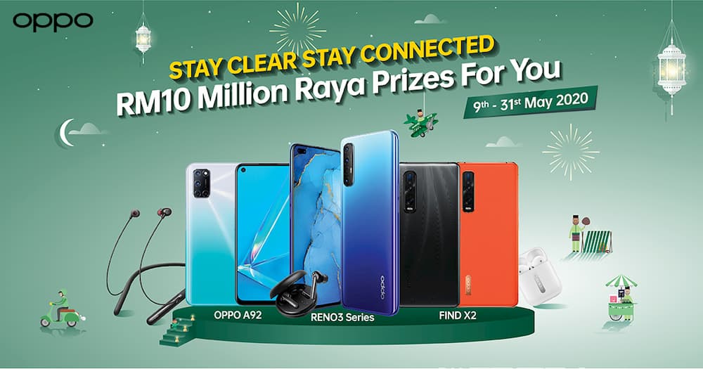 Read more about the article OPPO 开斋节促销,参与抽奖 100% Cashback 买手机数额,外加最高 RM499 赠品