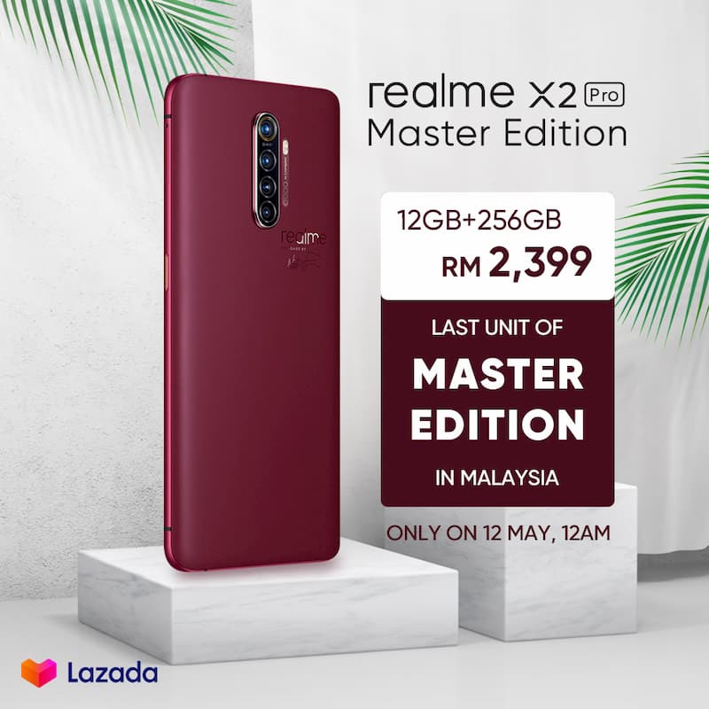 realme X2 Pro Master Edition Red Brick