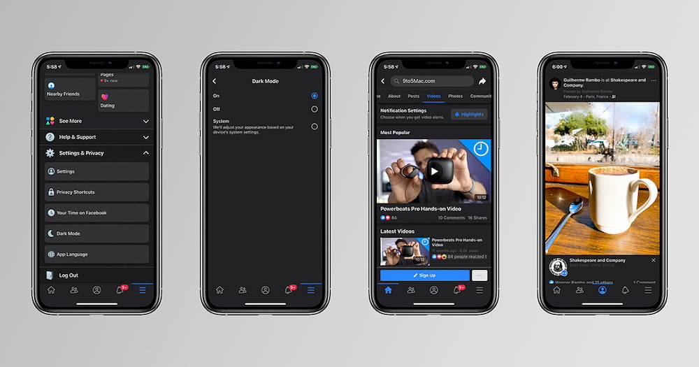 Read more about the article Facebook 应用程序深色模式正陆续向小部分使用者推送