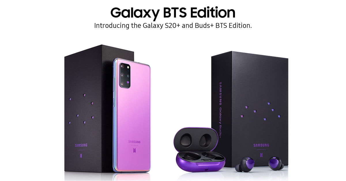 更新：马来西亚价格】Samsung Galaxy S20+ 及Buds+ BTS Edition 正式发布，6 月19 日开放预购| 小人物科技志