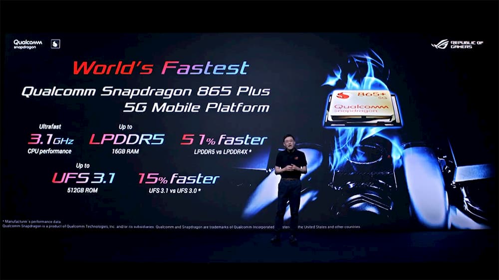 Asus ROG Phone 3 处理器及内存规格