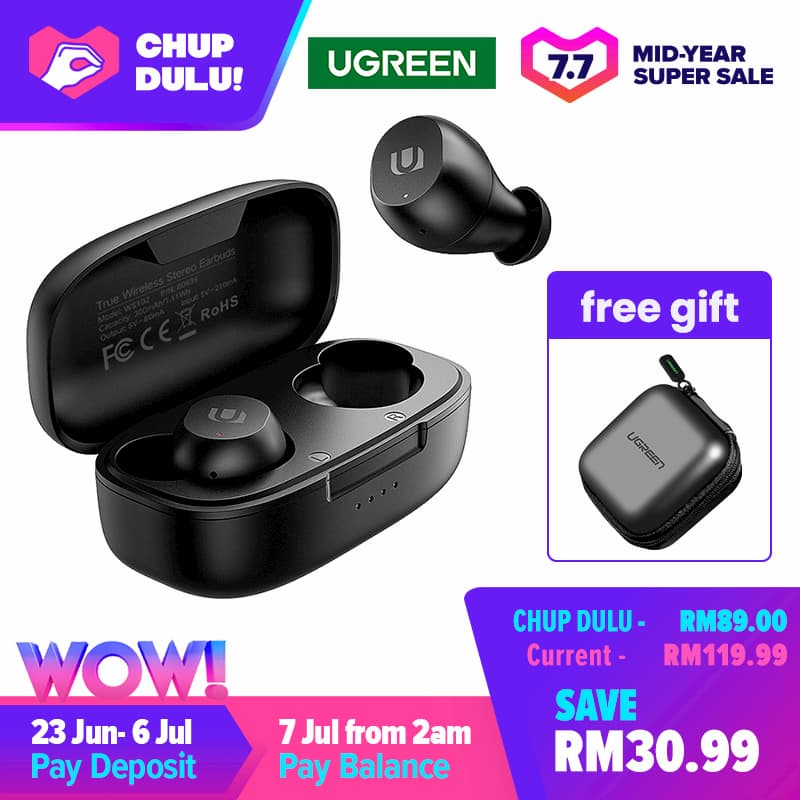 UGREEN WS102 蓝牙耳机