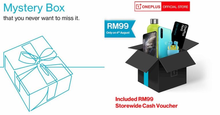 Read more about the article OnePlus 限量神秘礼盒，让你有机会以 RM99 成为抽中 OnePlus Nord 的幸运儿