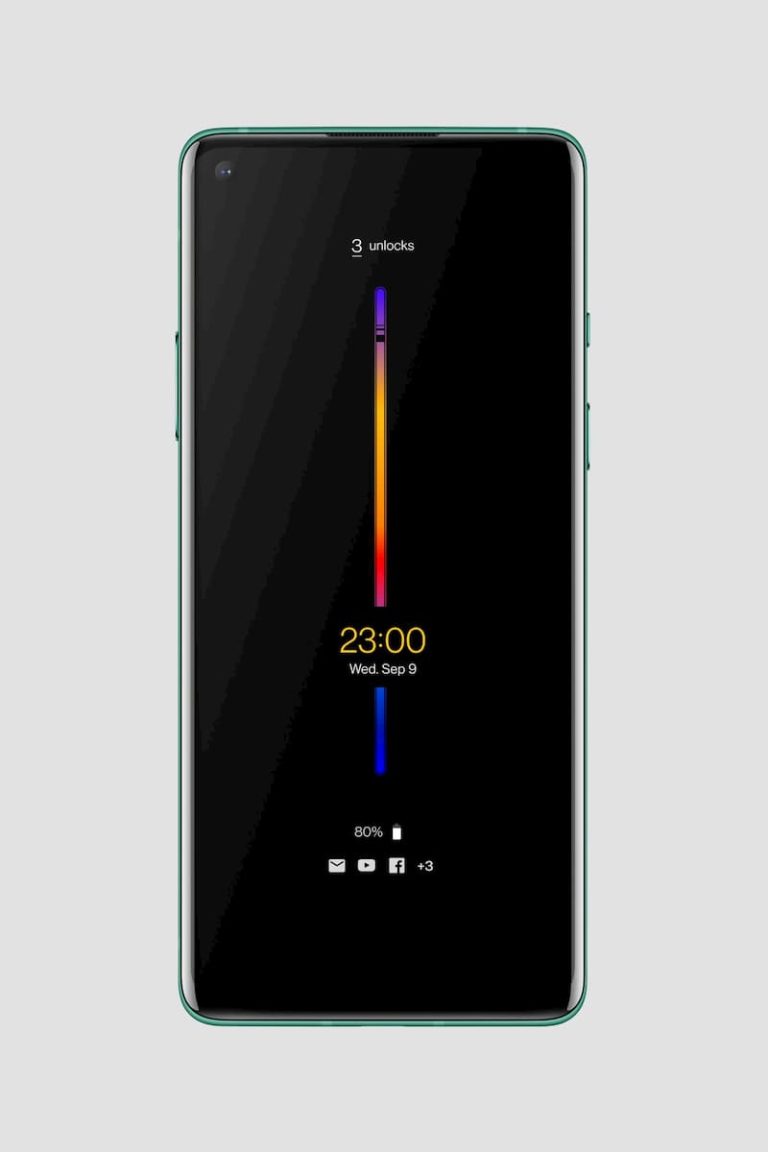 OxygenOS 11 “时光” Always On Display 界面