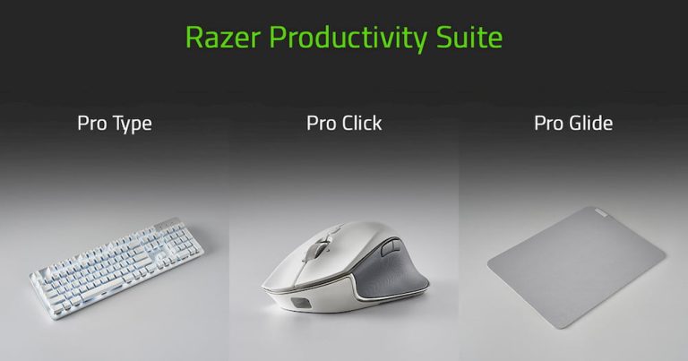 Read more about the article Razer 发布 Productivity Suite 无线生产力套装，带来更舒适且高效的办公体验