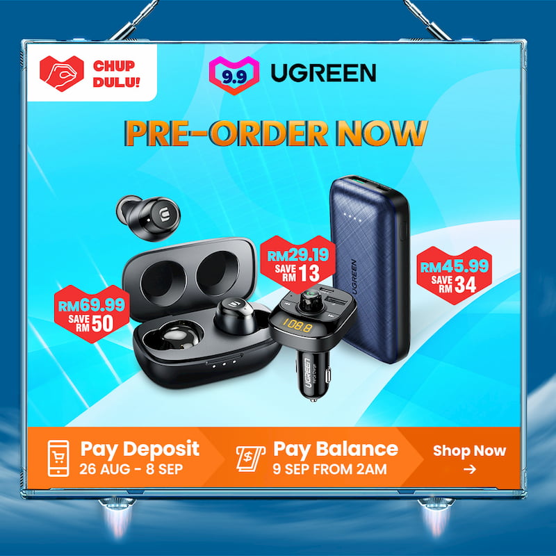 UGREEN Lazada 9.9.2020 Chup Dulu