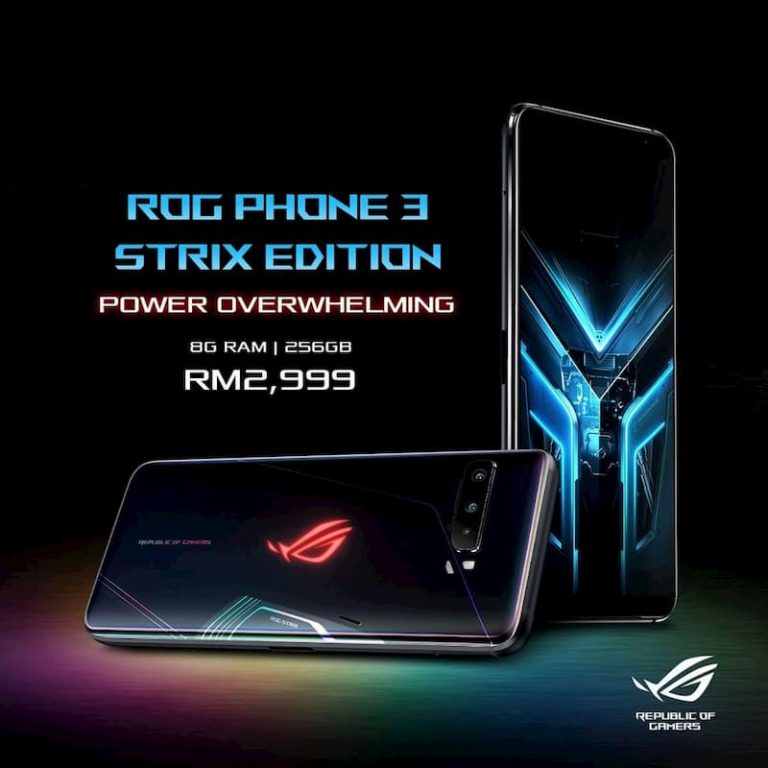 Asus ROG Phone 3 Strix Edition 马来西亚价格