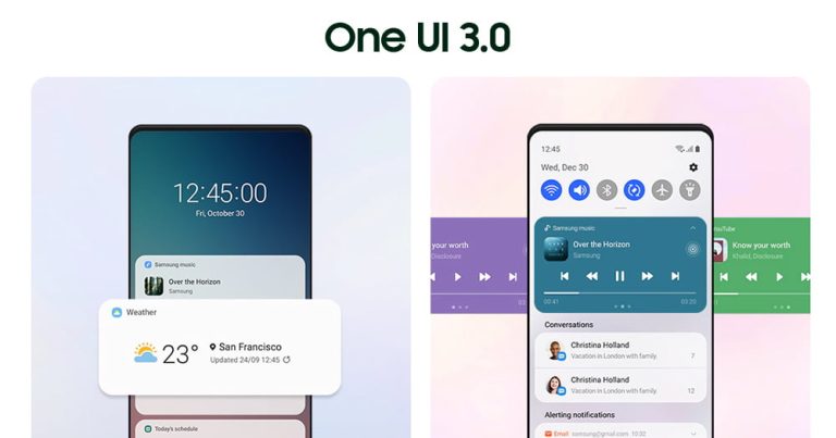 Read more about the article Samsung One UI 3.0 页面上线，最快 11 月陆续推送？
