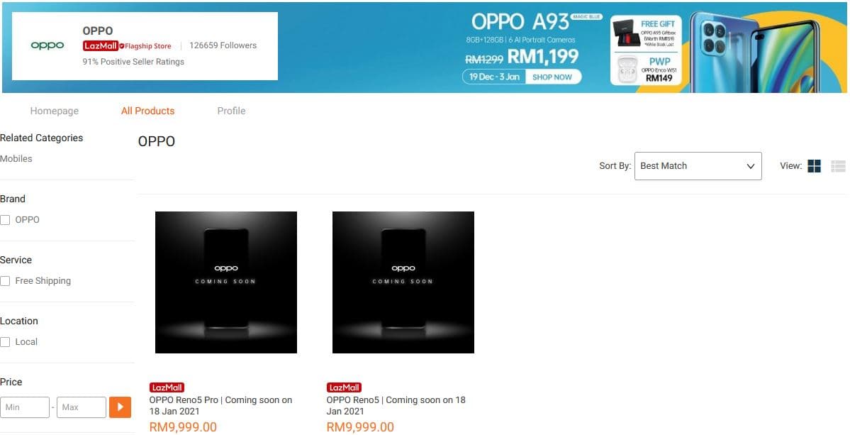 【更新:发布会直播传送门】OPPO Reno5 系列 1 月 18 日大马发布?抢先领取 RM100 优惠券 1