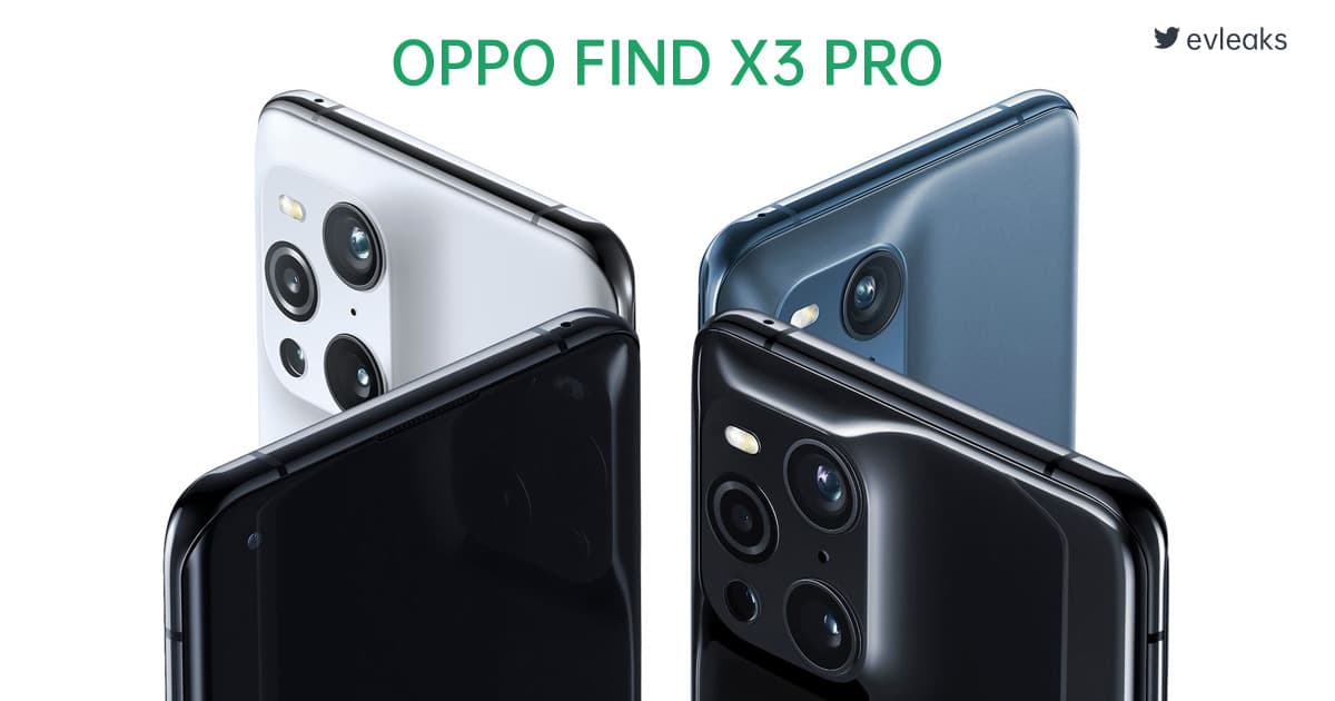 Read more about the article 【更新：官宣发布日期】OPPO FIND X3 Pro 官方渲染图曝光，镜头排列疑似撞脸 iPhone 12 Pro，预计 2021 年第一季度发布？