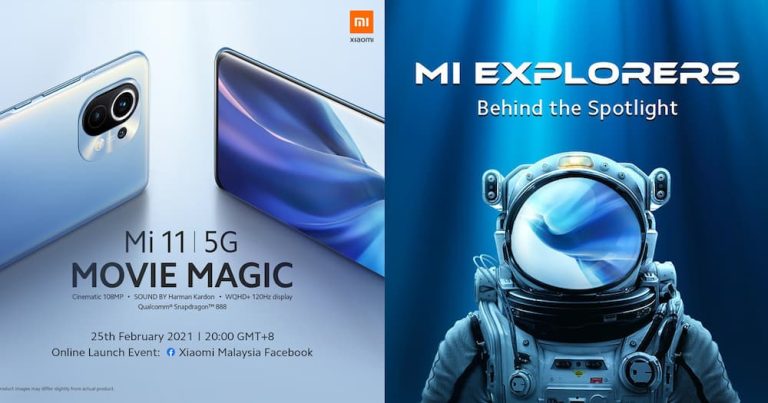 Read more about the article 小米 11 定 2 月 25 日马来西亚线上发布，启动 Mi Explorers 先行者计划送出小米 11