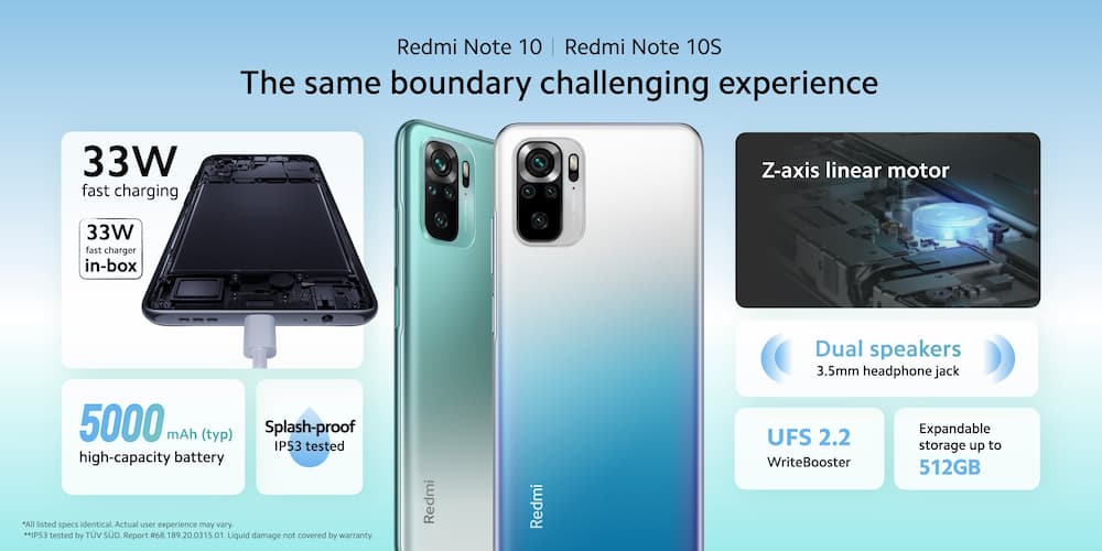 Redmi Note 10 系列亮相:全系升级 AMOLED 屏幕 + 双扬声器 + 33W 充电,售 RM699 起! 20