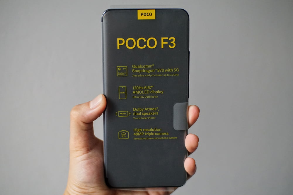 POCO F3 (Redmi K40) 开箱