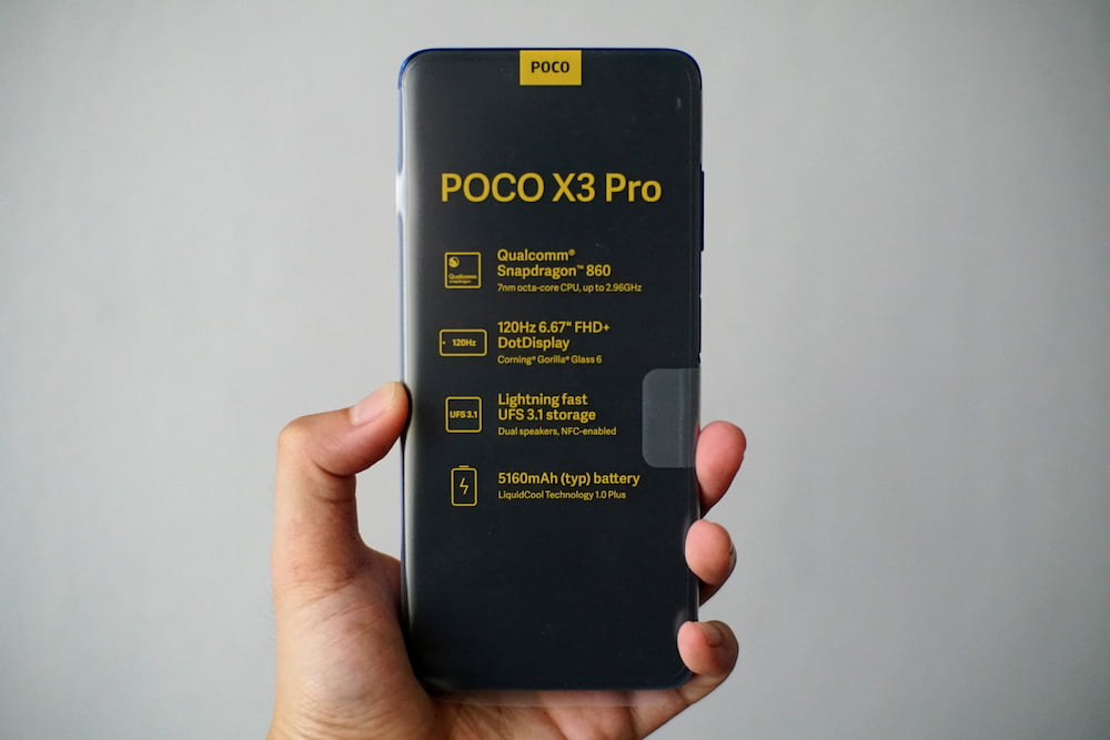 POCO X3 Pro 开箱