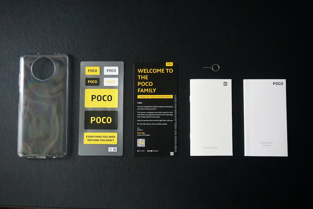 POCO X3 Pro 开箱