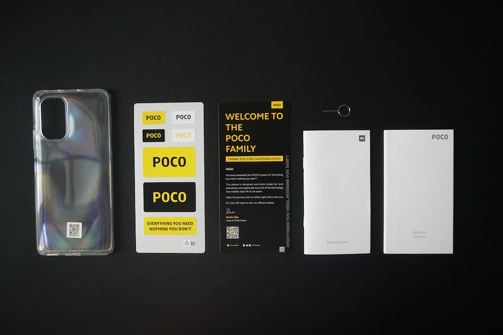 POCO F3 (Redmi K40) 开箱