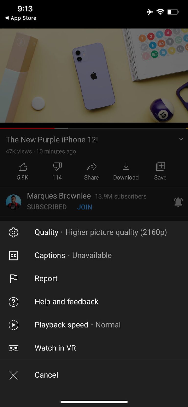 YouTube 截图