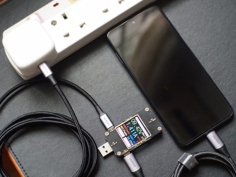 UGREEN 20W PD 充电器充电功率测试：Redmi Note 9s