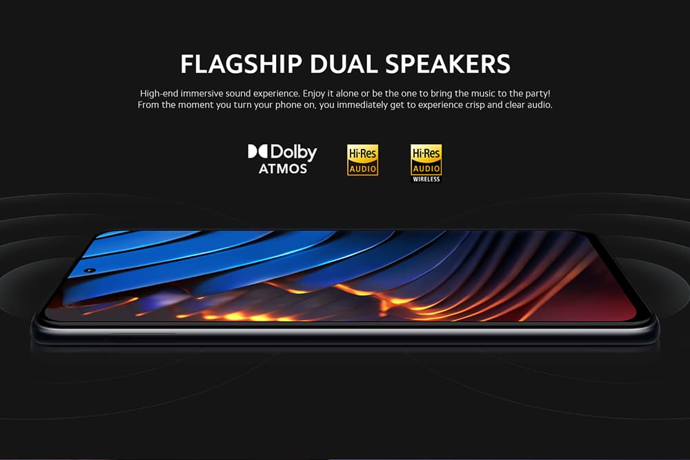 POCO X3 GT 双立体扬声器