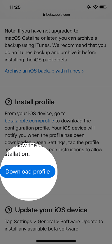 iOS 15 Public Beta 下载步骤(3)