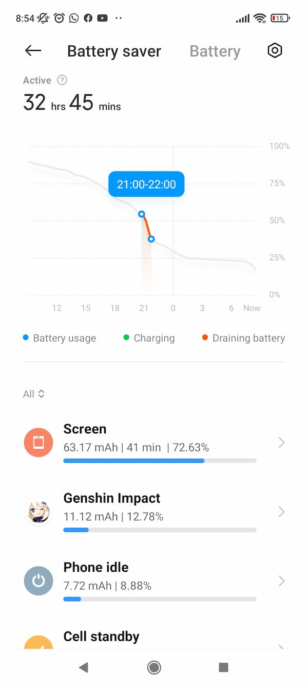 POCO X3 GT 续航(3)