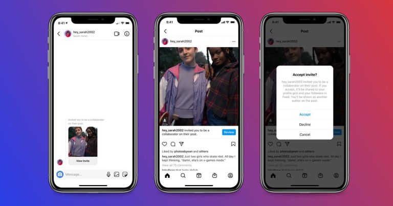 Read more about the article Instagram 加入“Collabs”协作功能，未来能直接从电脑浏览器发送贴文