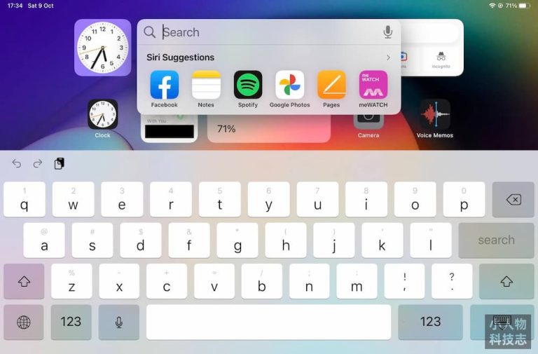 iPadOS 15 Spotlight (聚焦搜索)