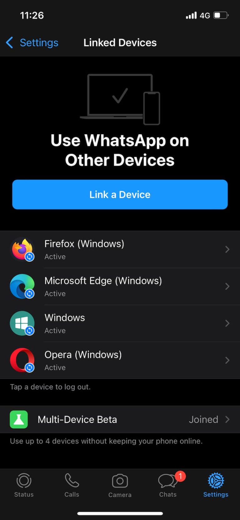 WhatsApp Multi Devices