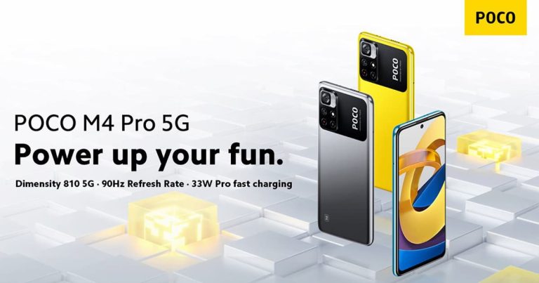 Read more about the article POCO M4 Pro 5G 正式亮相，双十一首发优惠价仅 RM749 起