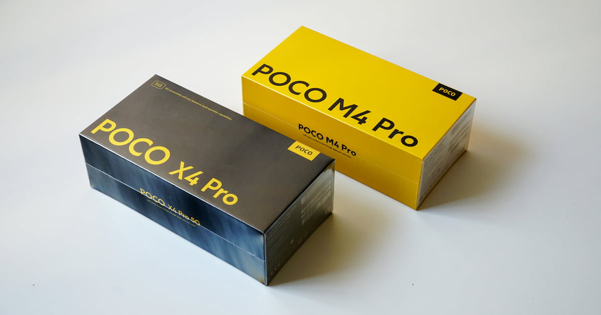 Read more about the article POCO X4 Pro 5G & POCO M4 Pro 双开箱,初步性能测试抢先看