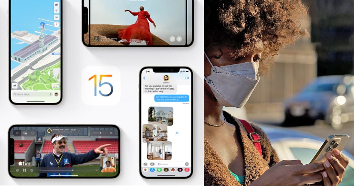 You are currently viewing Apple 推出 iOS 15.4 系统更新，戴口罩也能进行 Face ID 识别