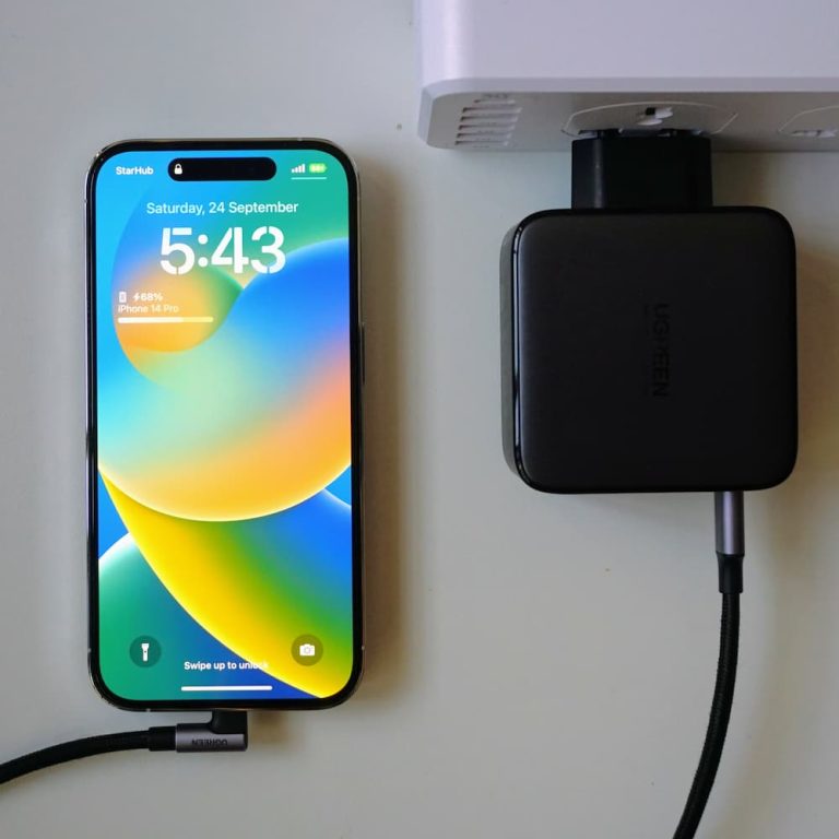 UGREEN 100W GaN 3C1A 多口充电器实测 10