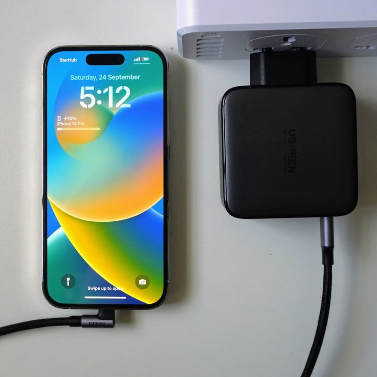 UGREEN 100W GaN 3C1A 多口充电器实测 9
