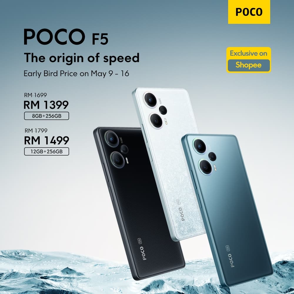 POCO F5 系列高能来袭：高通旗舰芯片加持，首发折扣高达 RM300！ 21